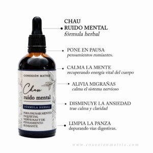 Chau Ruido Mental - Fórmula herbal x 3000 gotas