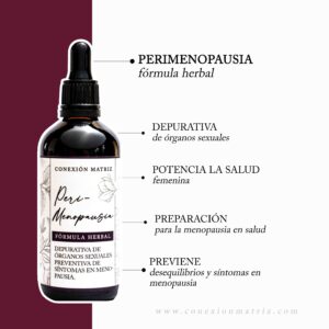 Peri-menopausia - Fórmula herbal x 3000 gotas